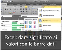 Excel: come creare barre dei dati nella celle  Excel: come creare barre dei dati nella celle