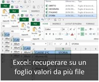 Come richiamare celle da file Excel Come richiamare celle da file Excel