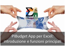 Strumenti per il Budget, Excel e PIBudget App: introduzione